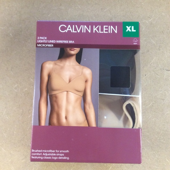 Calvin Klein Other - Calvin Klein 2 Pack Wire Free Bra NWT